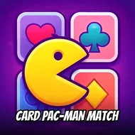 Card Pac-man Match - Pac-Man Style game